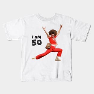 sally o'malley I'm 50 i like to dance Kids T-Shirt